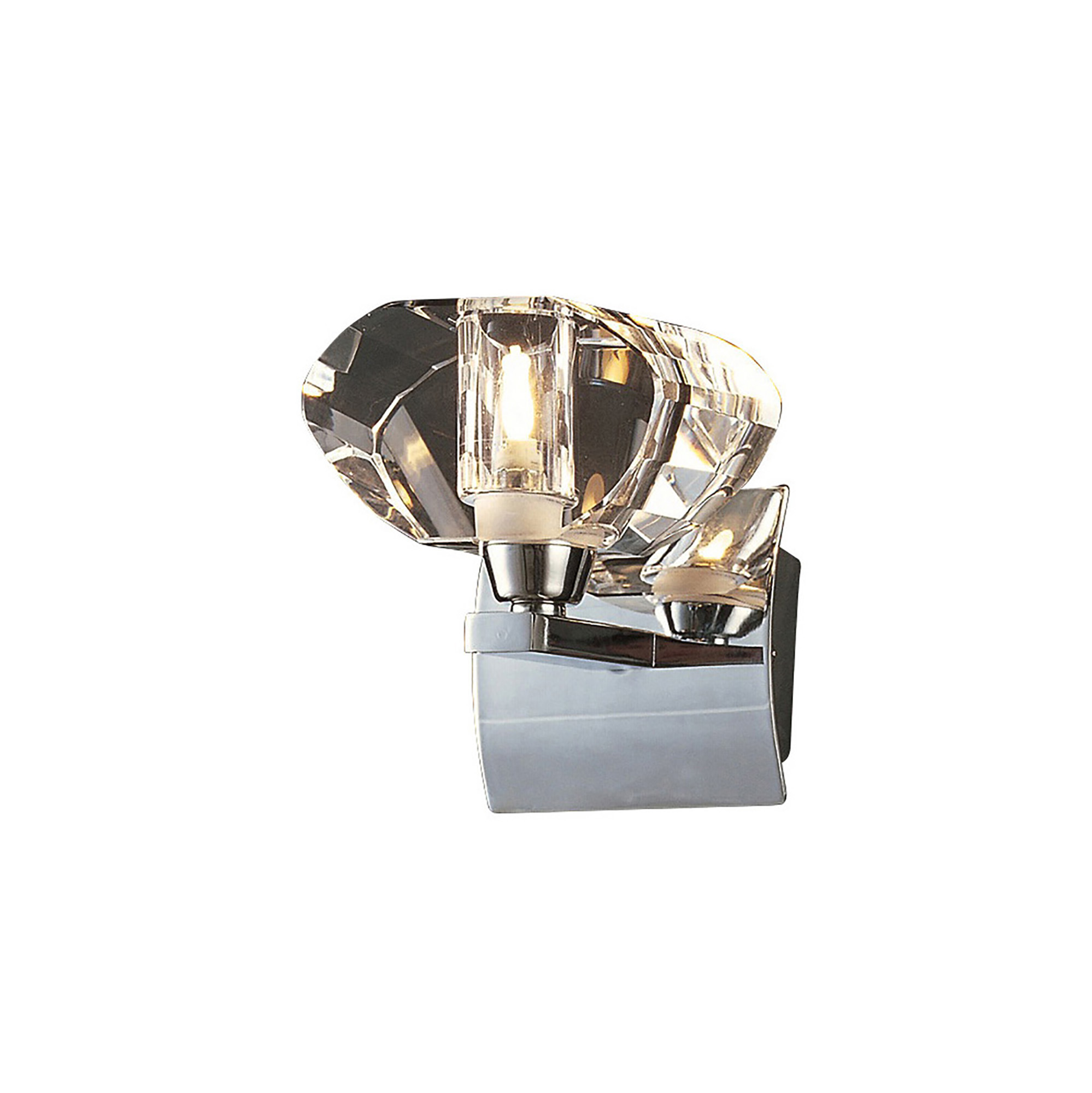 Alfa Polished Chrome Wall Lights Mantra Armed Wall Lights